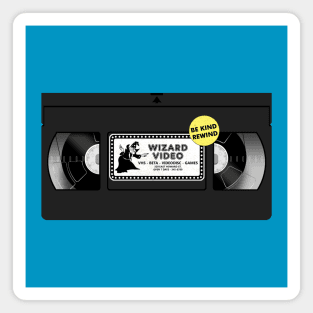 Wizard Video VHS Magnet